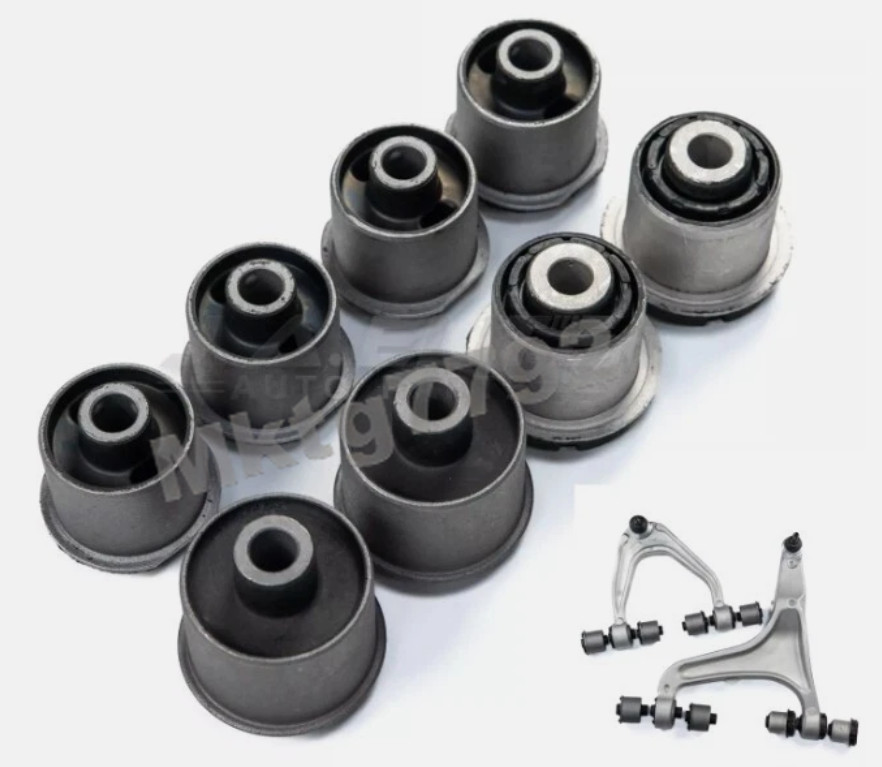 8 pcs Front Upper and Lower Arm Bushing Kits For Maserati Ghibli Quattroporte US