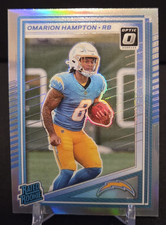 2025 Panini Donruss NFL Holo Optic Preview Omarion Hampton #303 Rated Rookie
