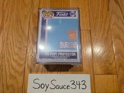 NEW FUNKO UV PREMIUM PLASTIC POP! PROTECTOR HARD STACK HARD SHELL CASE CLEAR