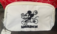 disney x lululemon Everywhere Belt Bag Mickey White NWT Off white