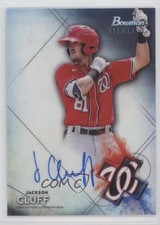 2021 Bowman Sterling Prospect Auto Jackson Cluff #BSPA-JC Auto om9