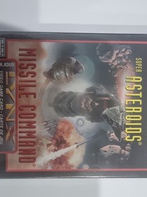 Atari Lynx Super Asteroids Missile Command Sealed New Old Stock