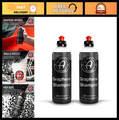 Graphene Infused Car Wash Shampoo - pH Neutral, High Suds, 2 Pack - Foam Cannon