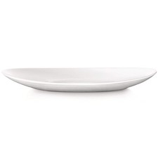 Oval Steak Dish Plate 30cm White Porcelain Platter Kitchen Dinner Tableware
