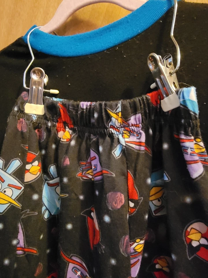 Boys, Angry Birds Space Out, Colorful Summer PJ's sz 6/7 - Image 4 of 4