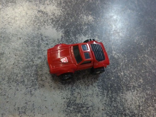 Windcharger RED Minibot  Vintage 1984 G1 Transformers Action Figure