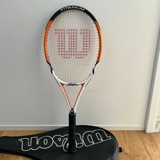 Wilson Titanium Tennis Racket With Case Wilson Racket Tennis Racquet