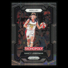 Nancy Lieberman #27 2024 Panini Prizm Monopoly WNBA Phoenix Mercury Basketball