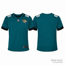 Jacksonville Jaguars Womens Small Teal Nike On Field Jersey NWT Blank Nameplate