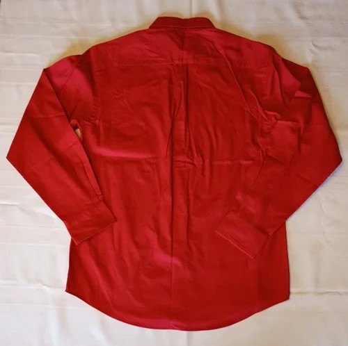 Port Authority True Value Red Men's Button Up Shirt NWOT - Picture 2 of 9