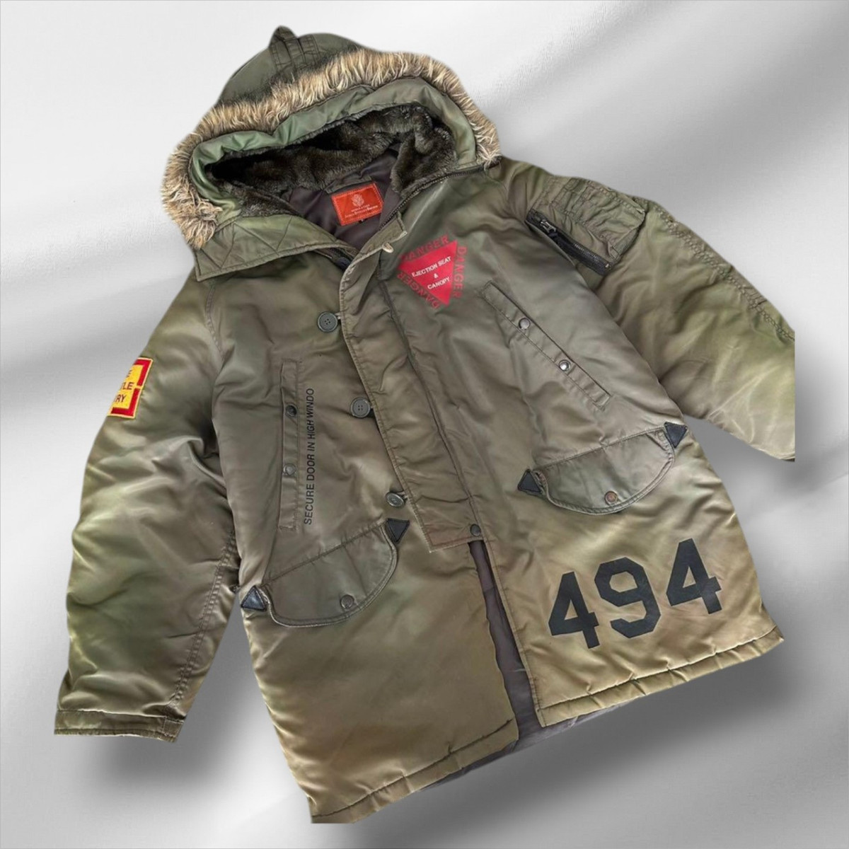 Avirex Custom N-3B Flight Jacket | Rare | Used Condition Avirex Custom N-3B Flight Jacket | Rare | Used Condition
