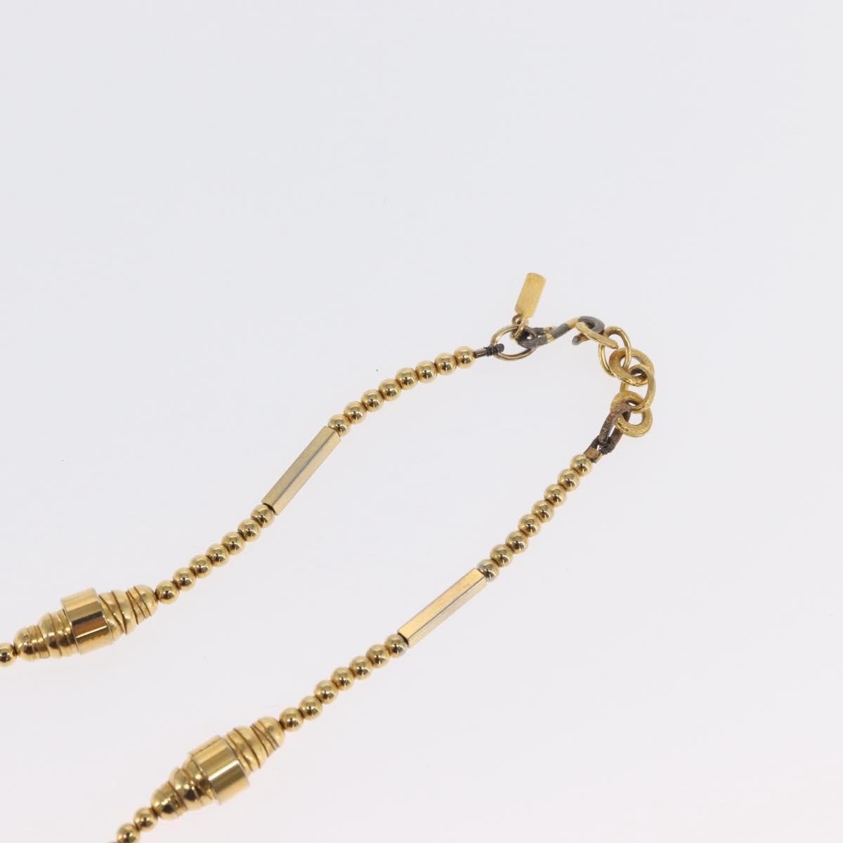SAINT LAURENT Necklace metal 2 Set Gold Auth bs32833 thumbnail 17