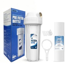 Whole House Water Filter Housing, Fit 10"x2.5" Sediment etc for Well and City...