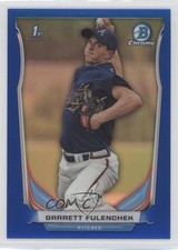 2014 Bowman Draft Chrome Blue Refractor 16/399 Garrett Fulenchek #CDP72 j2c