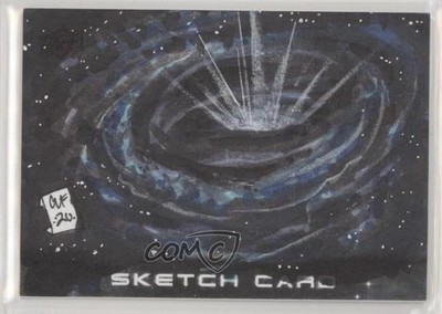 2022 Upper Deck Cosmic Chris Foreman #SKT Auto Sketch 2oz