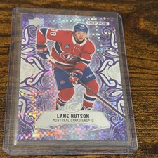 2024-25 Upper Deck ICE - Rookies Lane Hutson #133 Purple (RC)