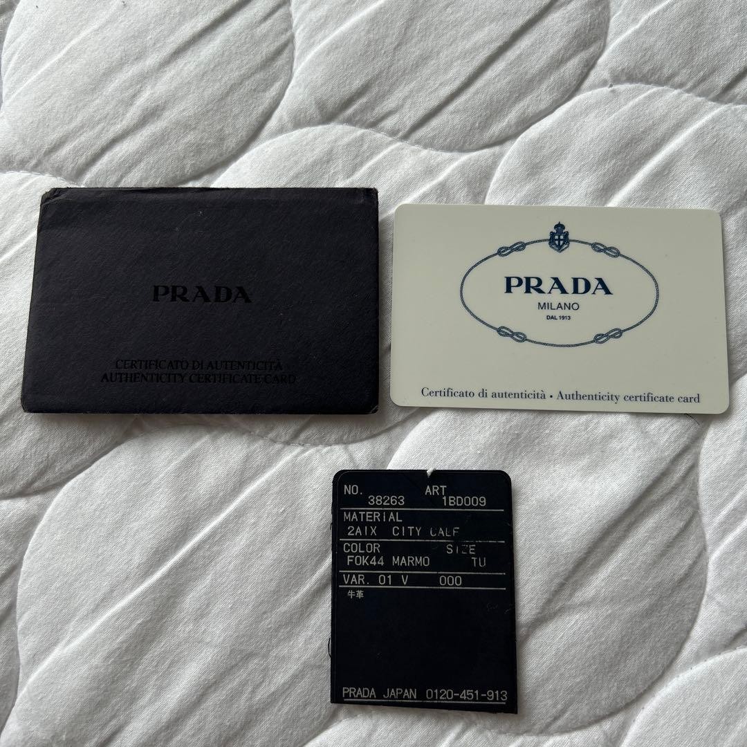 PRADA Gray Chain Bag From Japan — image 16