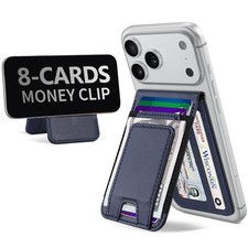 for MagSafe Wallet with Money Clip, Strongest Magnetic for iPhone 17/16/15/14...