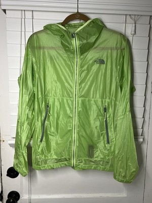 THE NORTH FACE  Fuseform Eragon Wind Breaker Jacket Clear Green Womens SZ M NEW!