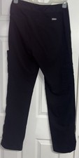 FIGS Technical Collection Livingston Scrub Pant Women M Black Drawstring