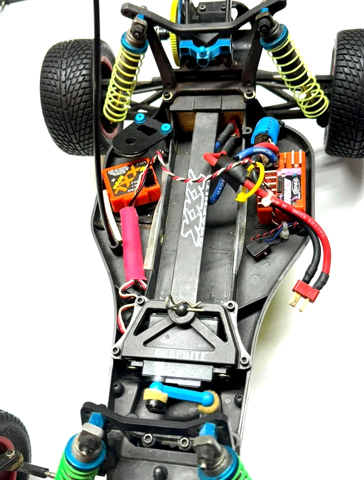 Vintage Losi XXX CR BK2 Buggy Racers Edge Aluminum Rear Body Mount RE-7031B RARE - Image 2 of 4