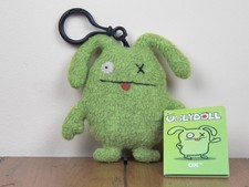 Uglydolls Ox 4" Plush Backpack Clip Stuffed Keychain Green Ugly Doll Toy  NEW 