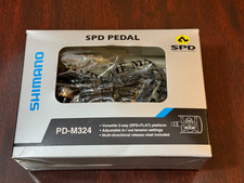 Shimano Deore PD-M324 Dual SPD Platform Pedal Clipless MTB - MAKE OFFER