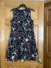 Vince Camuto Embroidery Dress Size 12