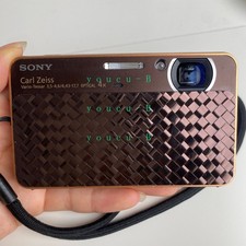 SONY Cyber Shot DSC-T99D Digital Camera 14.1MP CCD Vintage Brown 90 New