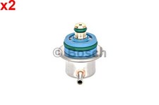 BOSCH X2 Kraftstoffdruckregler Für FIAT C CITROEN ALFA ROMEO ABARTH 0280160562