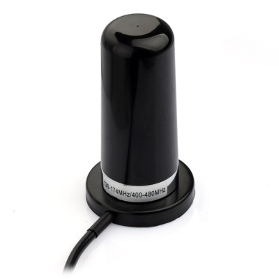 Antenna Veicolare VHF/UHF 136-174MHz E 400-470MHz Per Radioamatori - Kit Con Base A Pinza - Foto 5