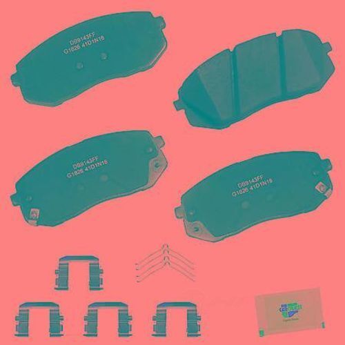 Disc Brake Pad SetPremium Gold Ceramic Front Brake Pads CARQUEST