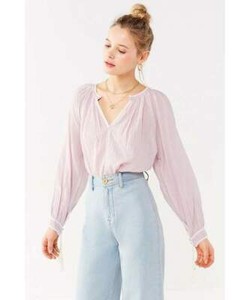 urban outfitters peasant top