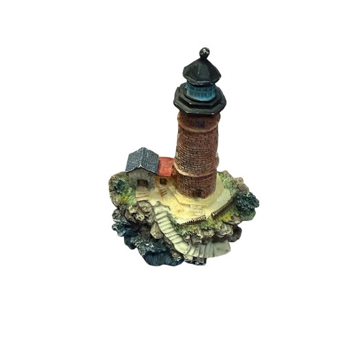 Vintage 1990 Miniature Lighthouse Currituck Light, NC NC Lookout Ocean Nautical - Picture 7 of 9