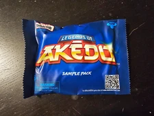 New Sealed Legends Of Akedo Sample Pack Mystery Warrior