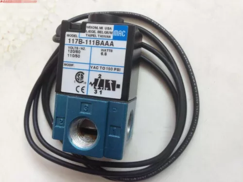 1PC MAC 117B-111BAAA 117B111BAAA solenoid Valve New Expedited Shipping - Picture 1 of 1