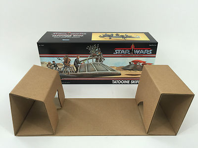 brandneue Power of the Force Tatooine Skiff Box und Einlagen