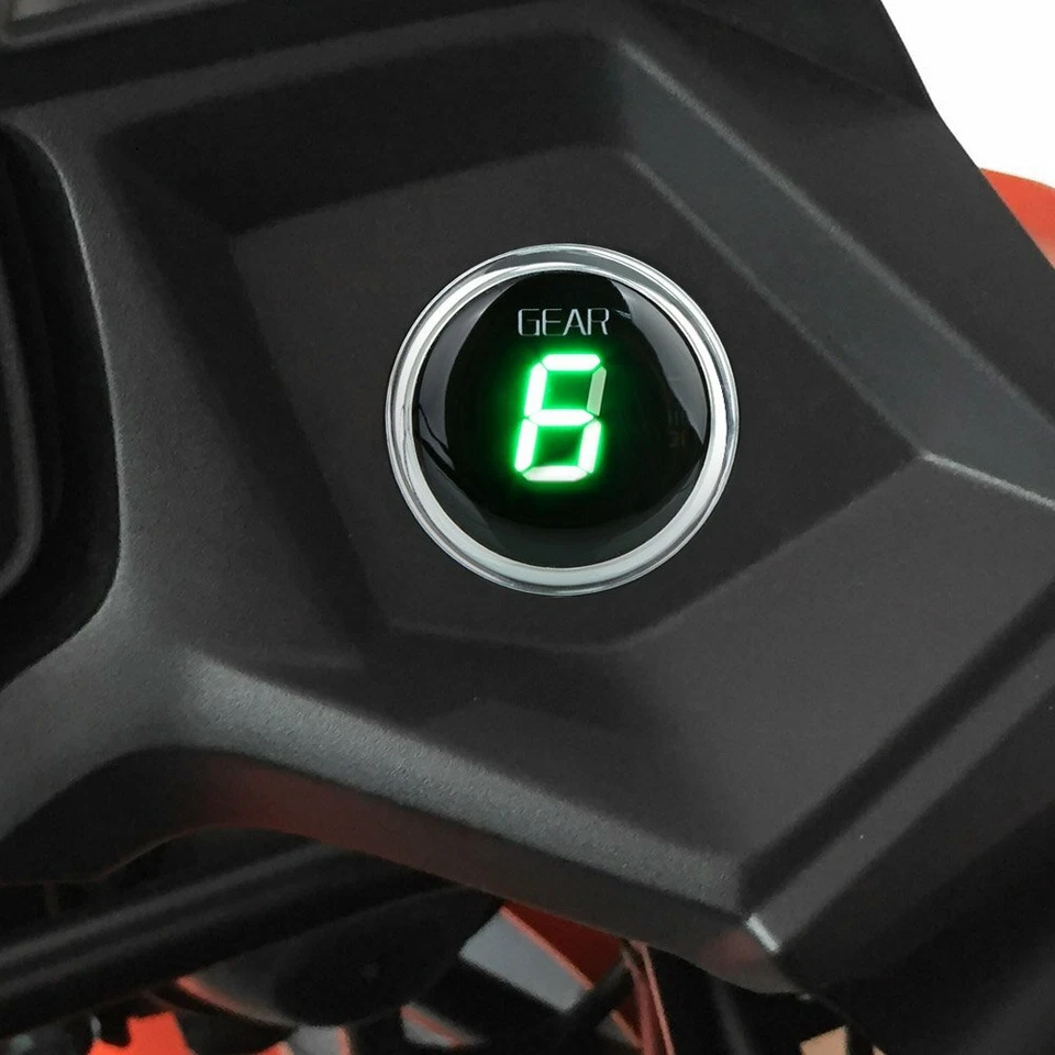 Waterproof Motorcycle Gear Indicator Green Display for Kawasaki VERSYS 650 1000 - Image 4 of 4