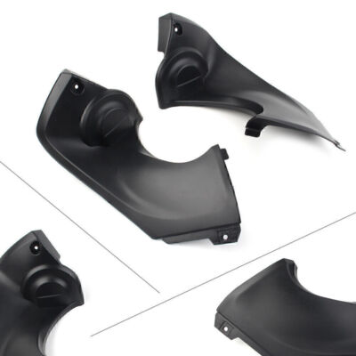 Pair Intake Ram Air Tube Cover Fairing Trim Case For YAMAHA YZFR6 19982001 Black