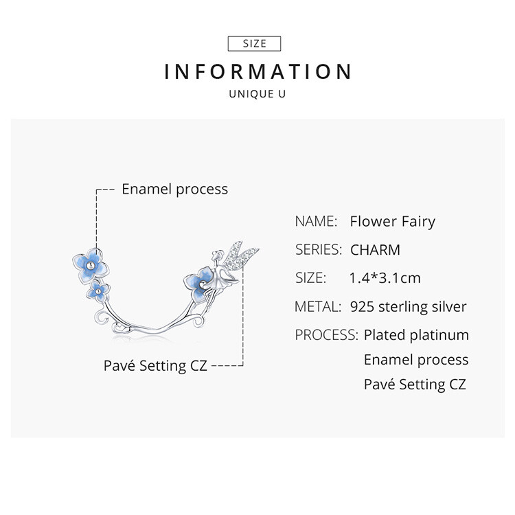 Pandora Sparkling Red Rose In Bloom Charm - Pandora Charms From Gift - Foto 12