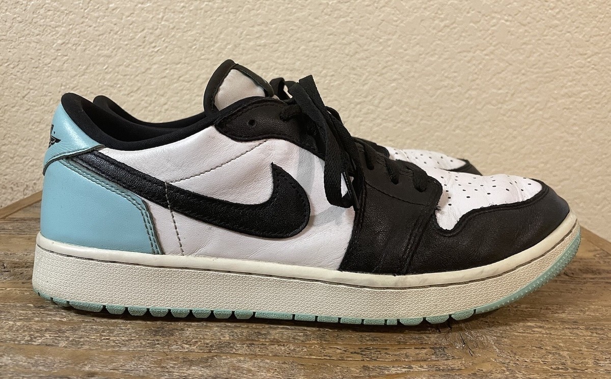 Nike Air Jordan 1 Low Golf Shoes Mens Size 12 Copa Black Nike Air Jordan 1 Low Golf Shoes Mens Size 12 Copa Black