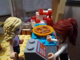 LEGO Friends Downtown Bakery (41006)- Complete RETIRED set and "Used" w/ Manual