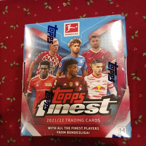 2021-22 Topps Finest Bundesliga Soccer Sealed Hobby Box