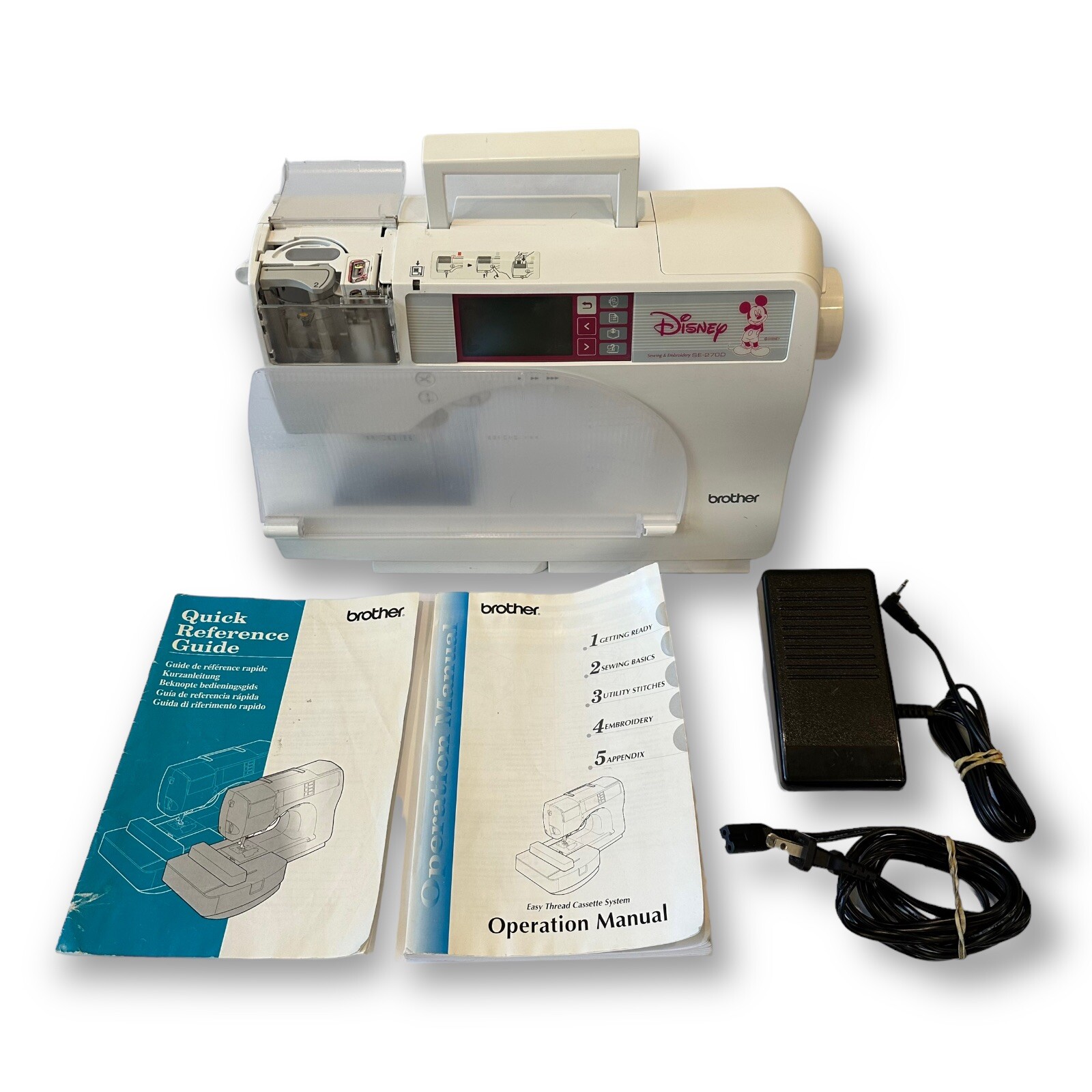 Brother Disney SE270D Computerized Sewing Embroidery Machine eBay