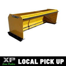 7' XP30 CAT YELLOW SNOW PUSHER PULLBACK BAR- Skid Steer Loader - LOCAL PICK UP