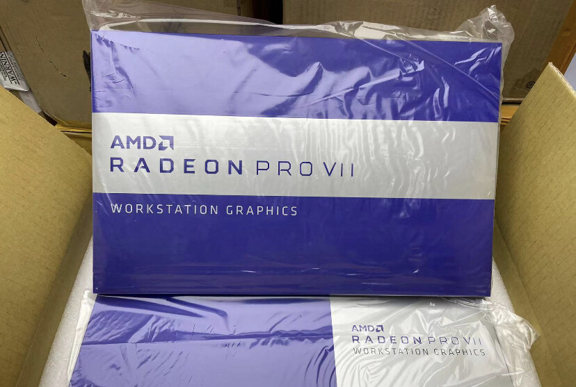 中古 AMD Radeon pro Ⅶ AMD Radeon Pro VII 16 GB Graphics Card SERVER Workstation DirectX