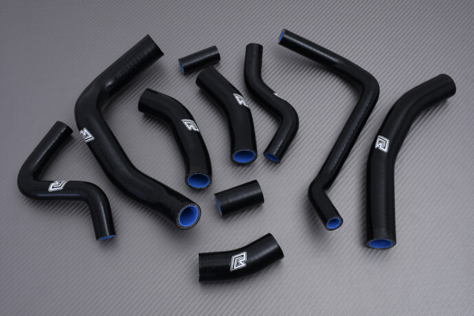 Durite silicone Honda CBR 1000 RR SP2 circuit eau refroidissement noir 19