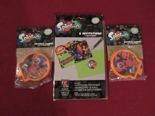SPLATOON Nintendo (2) DesignWare Candles &  Invitations Package Factory Sealed