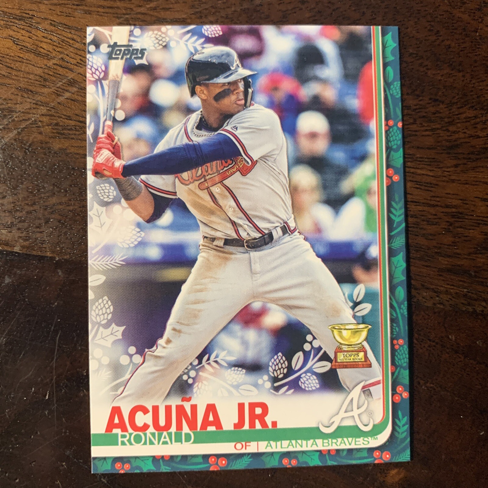 2019 Topps Holiday Ronald Acuna Jr.  All-Star Rookie Cup HW85 Atlanta Braves