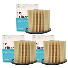 3x Car Engine Oil Filter For Toyota Corolla Avensis Prius Auris C-HR，04152-YZZA6